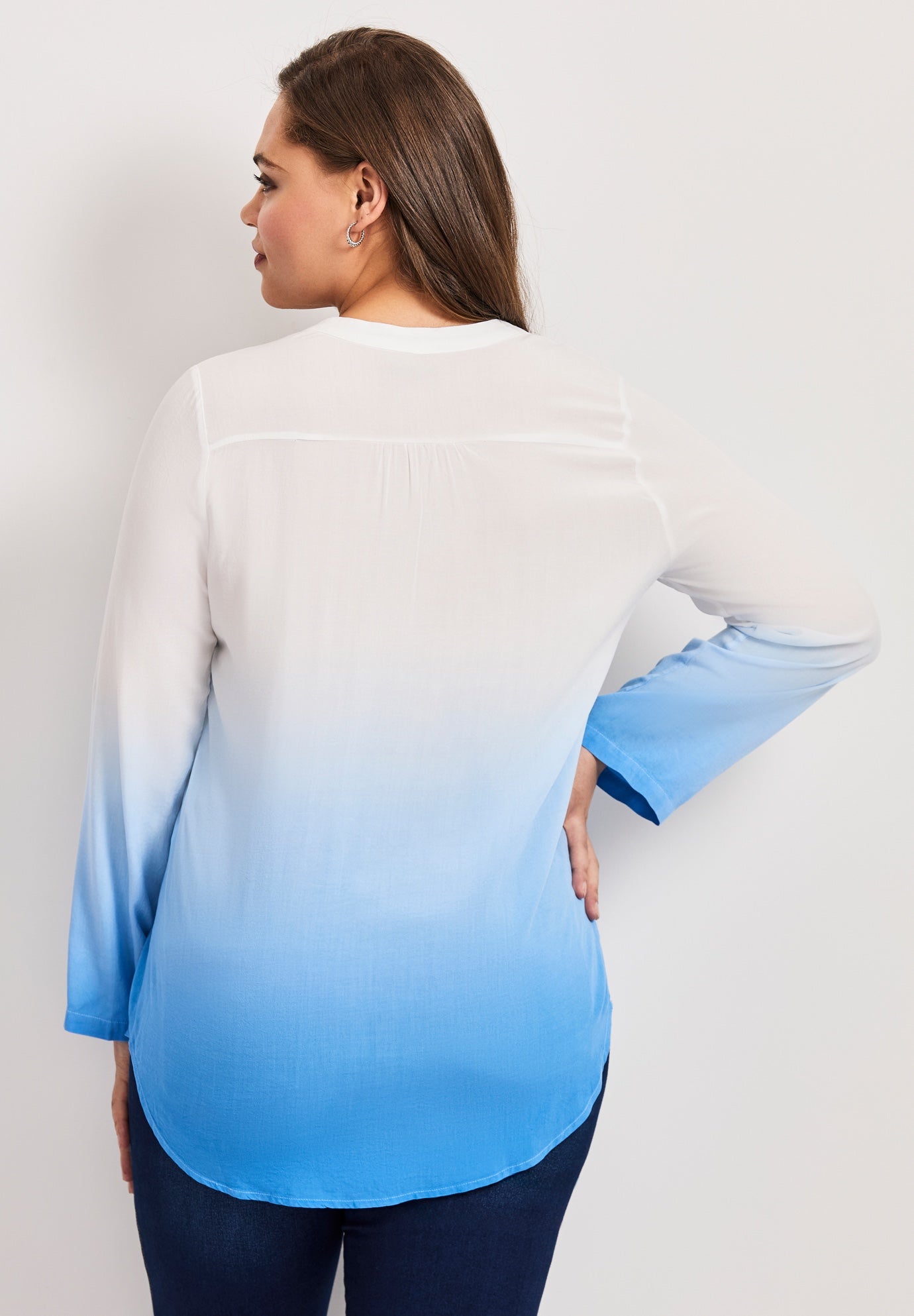 Roll Tab Pintuck Tunic image number 1