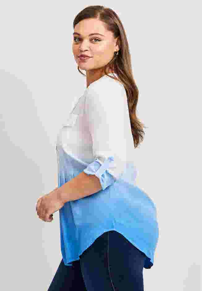 Roll Tab Pintuck Tunic image number 2
