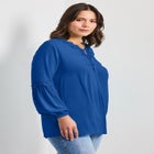 Crochet Lace Trim Top image number null