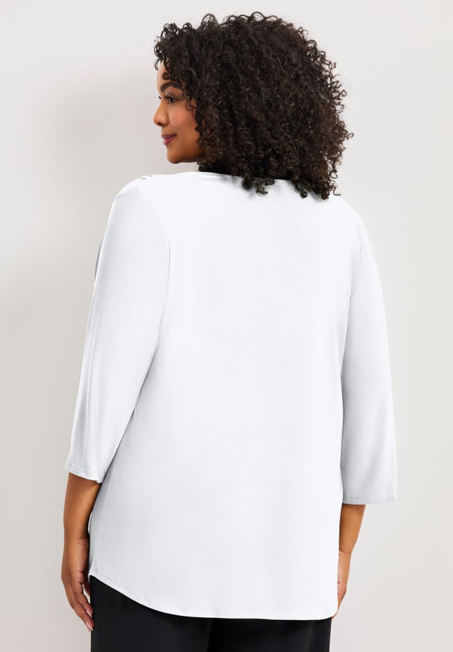 Audrey Colorblock Tunic image number 1