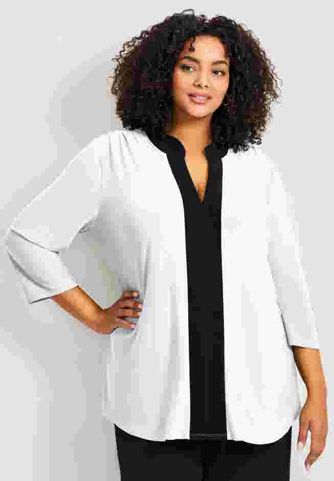 Audrey Colorblock Tunic image number 0
