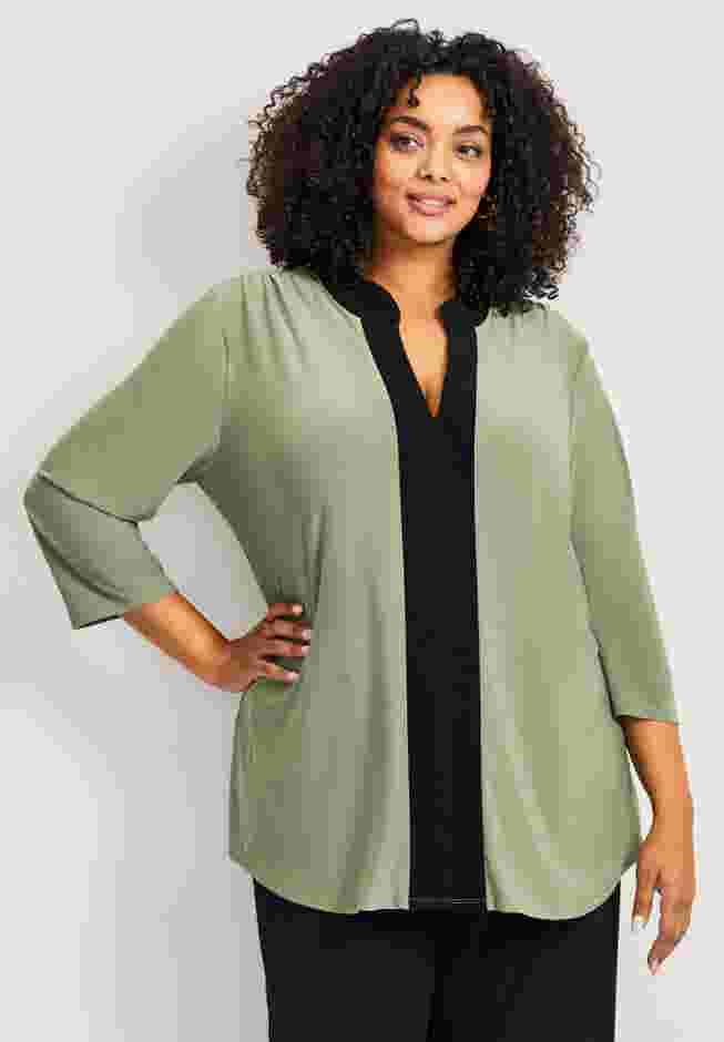 Audrey Colorblock Tunic image number 0