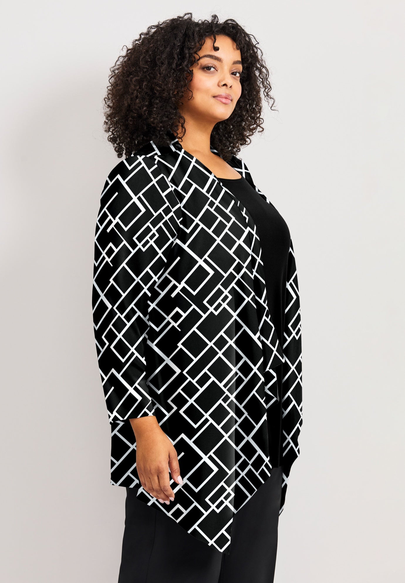 Cardigan With Tank Duet image number 2