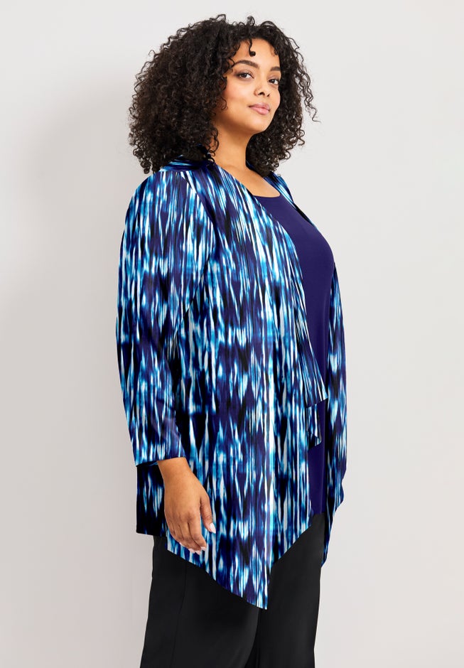 Cardigan With Tank Duet image number 2