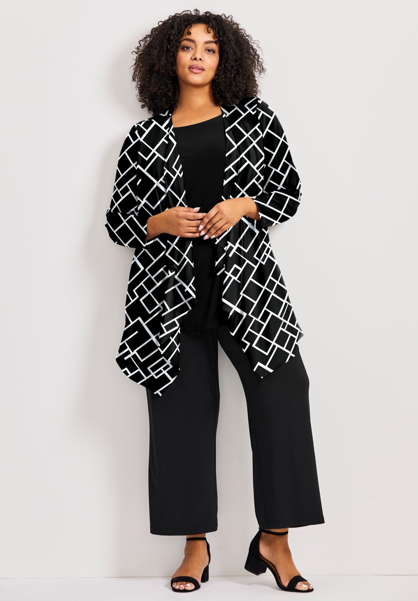 Cardigan With Tank Duet image number 0