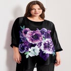 Printed Asymmetric Blouse image number null