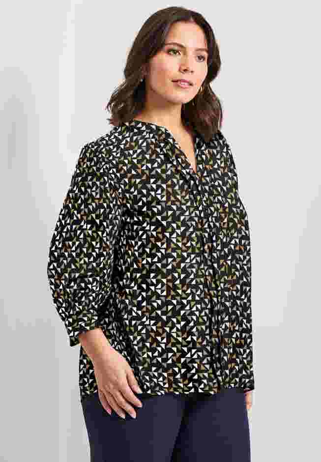 Pintuck Popover Top image number 2