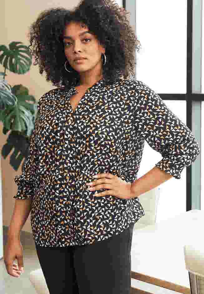Pintuck Popover Top image number 3