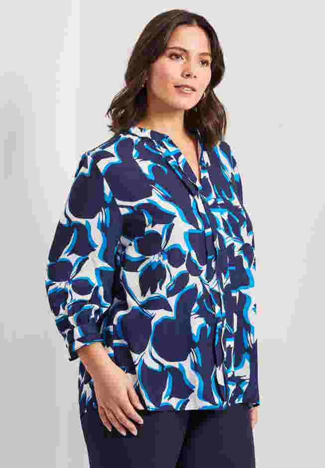Pintuck Popover Top image number 2