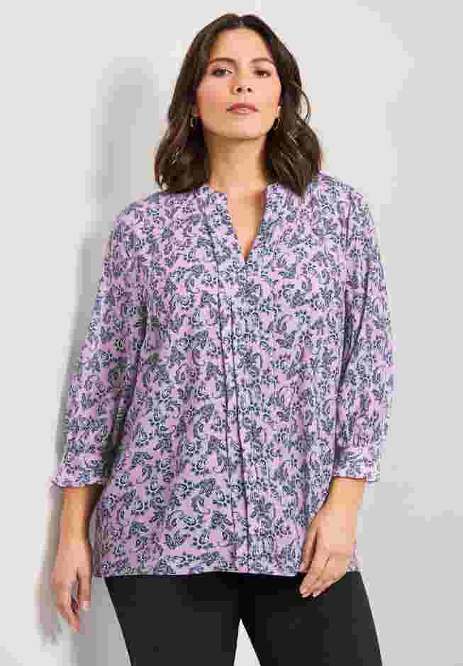 Pintuck Popover Top image number 0