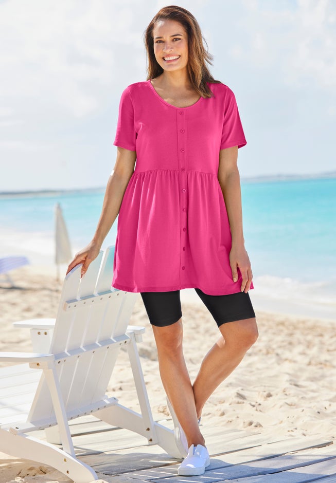 Stretch Cotton Bike Short image number 4