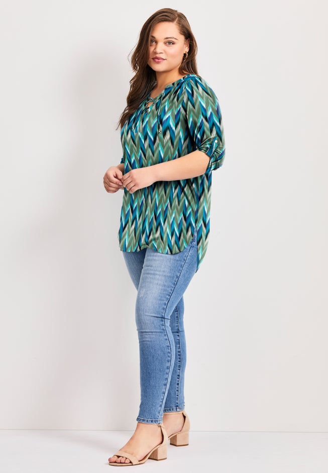 Lace Up Tee image number 2