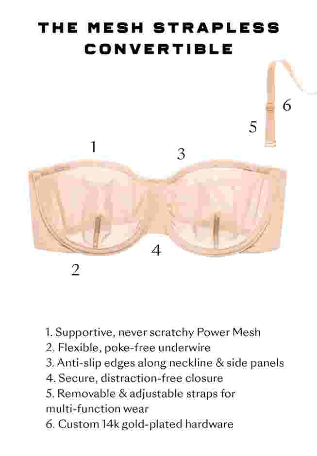 The Strapless Convertible - Mesh image number 7