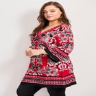 Scarf Print Tunic image number null