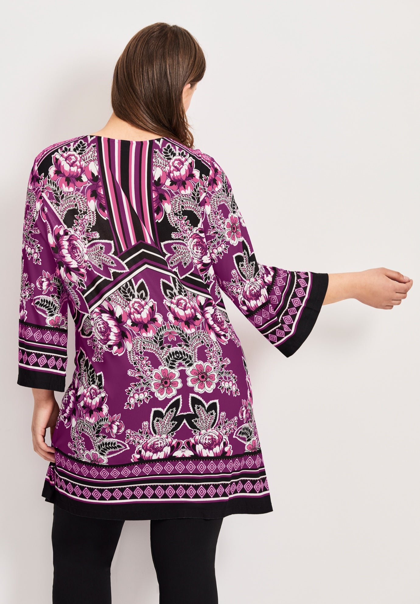 Scarf Print Tunic image number 1