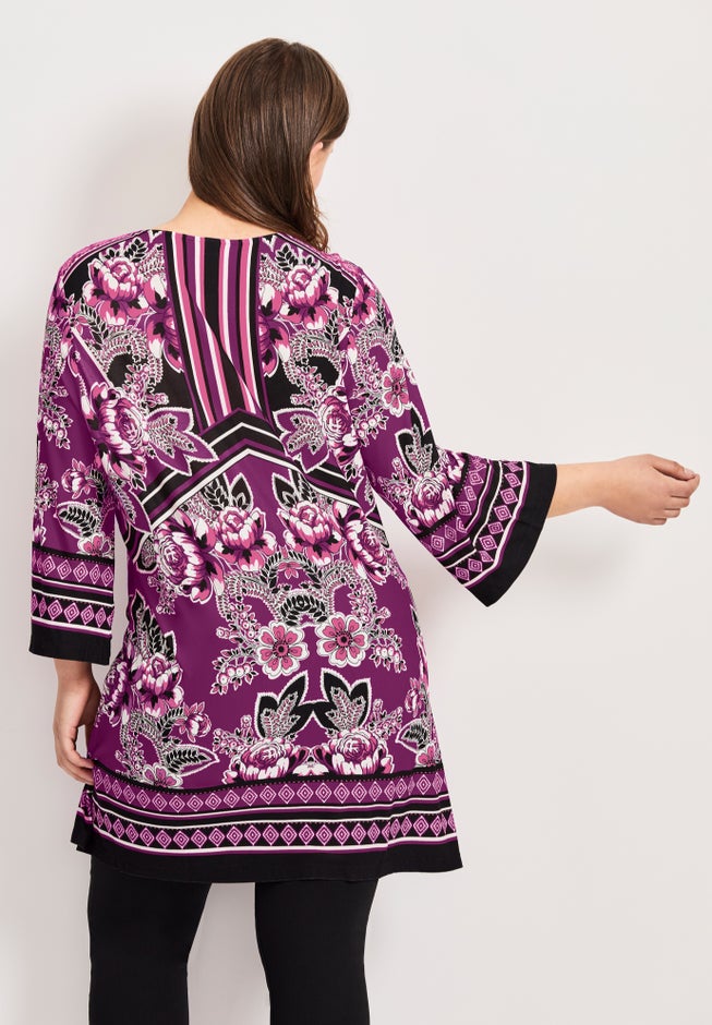 Scarf Print Tunic image number 1