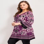 Scarf Print Tunic image number null