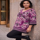 Scarf Print Tunic image number 3