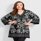 Scarf Print Tunic image number null