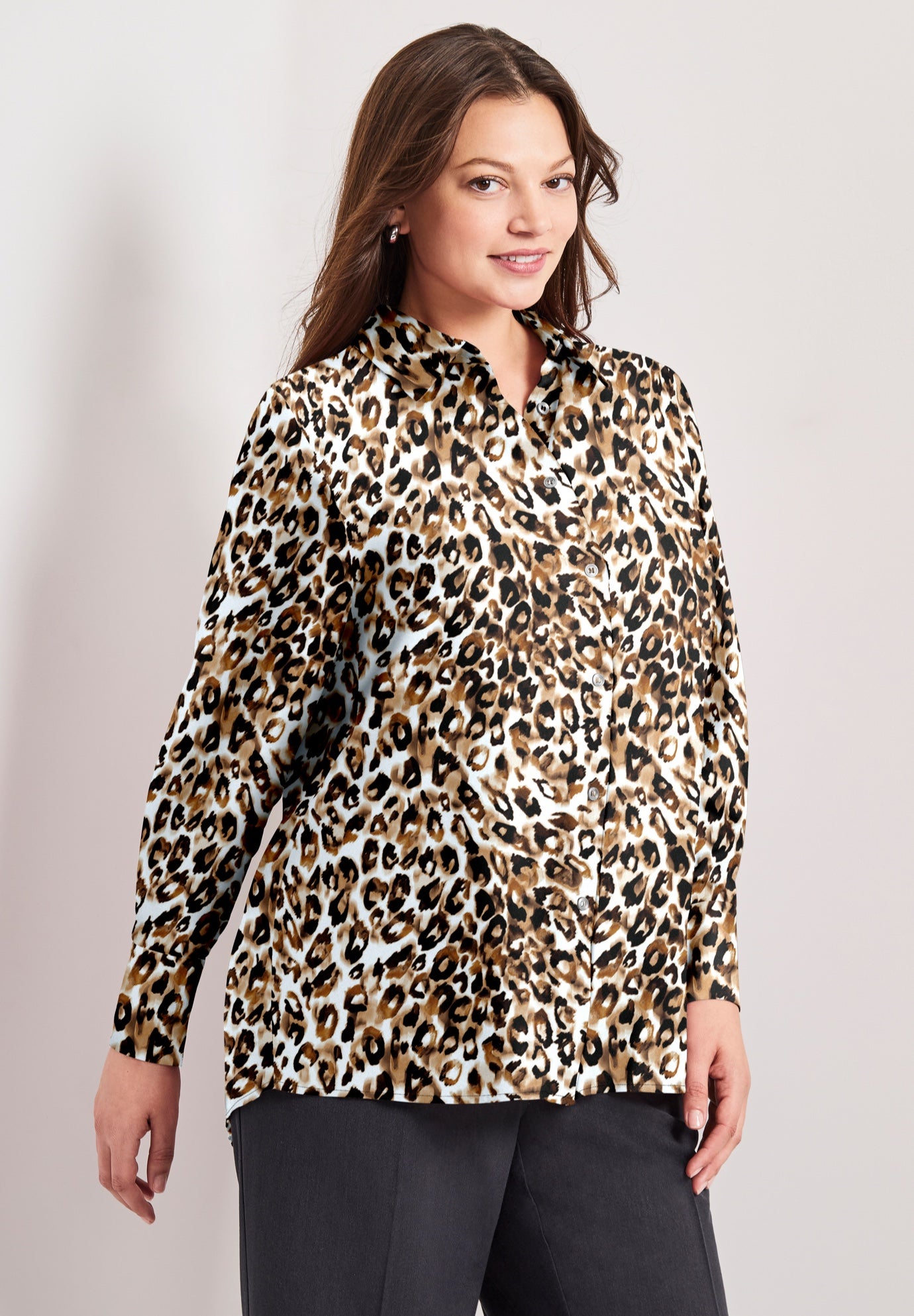 Button Front Blouse image number 2