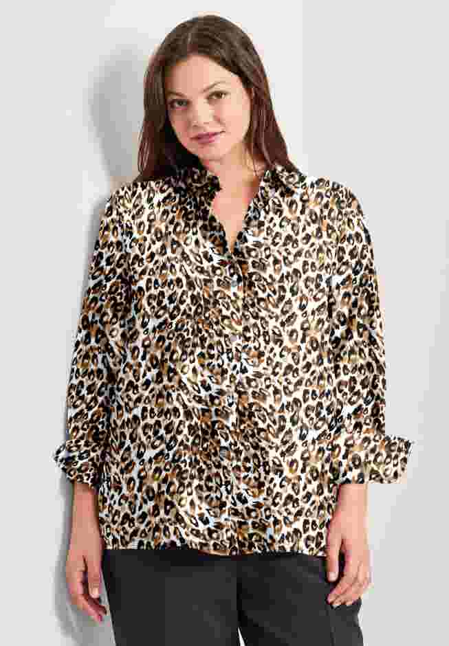 Button Front Blouse image number 3