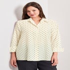 Button Front Blouse image number null