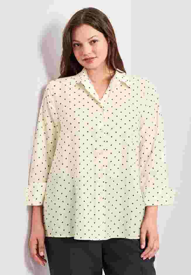 Button Front Blouse image number 3
