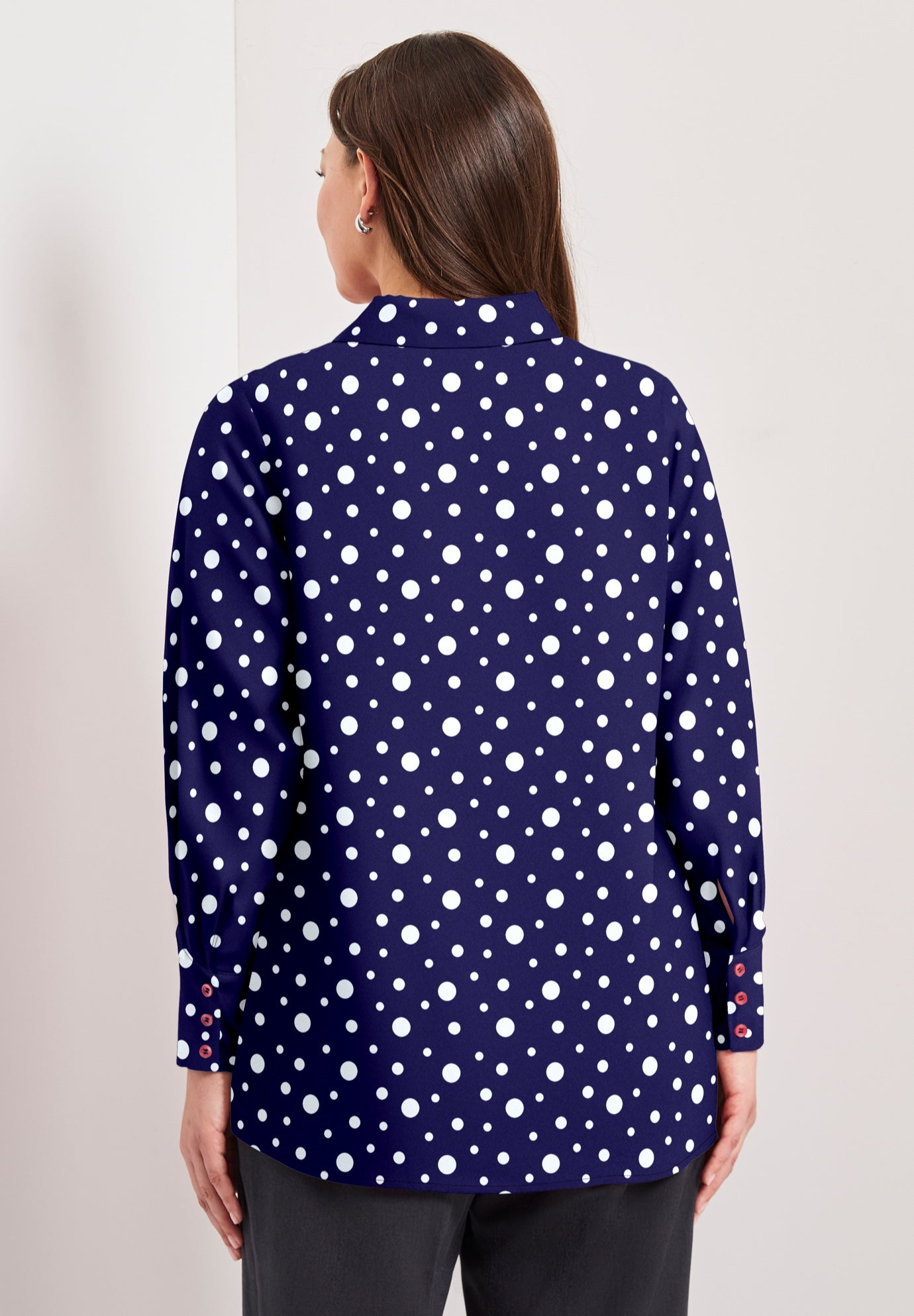 Button Front Blouse image number 1