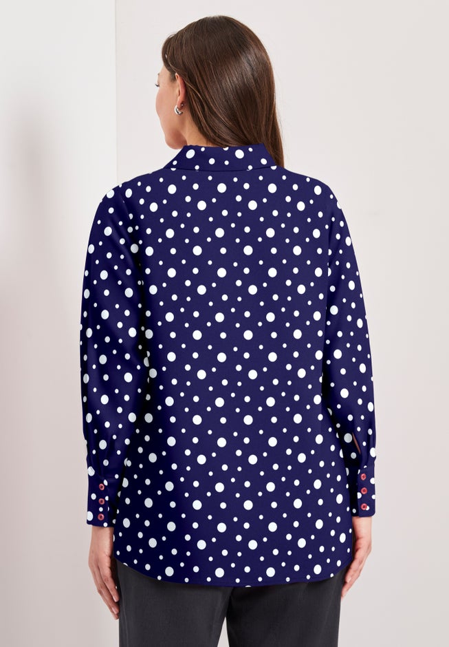 Button Front Blouse image number 1