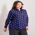 Button Front Blouse image number null