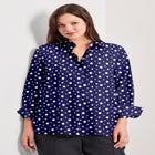 Button Front Blouse image number null