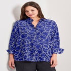 Button Front Blouse image number null