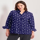 Button Front Blouse image number null