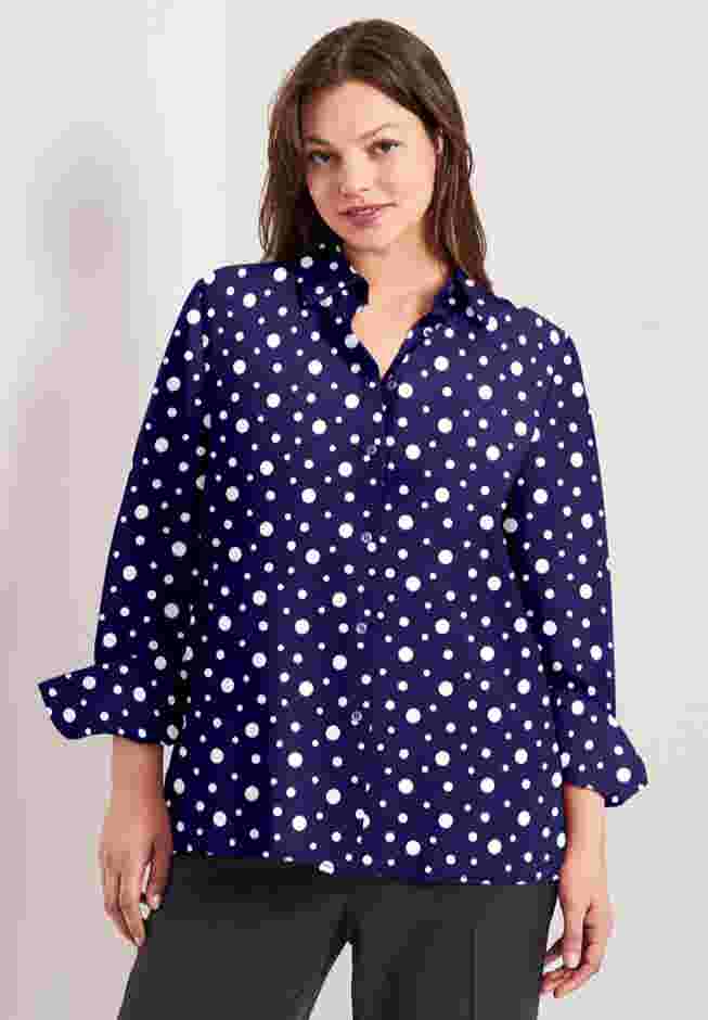 Button Front Blouse image number 0