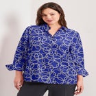 Button Front Blouse image number null