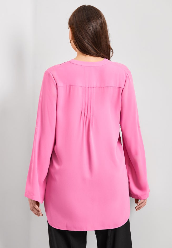 Roll Tab Zip Front Tunic image number 1