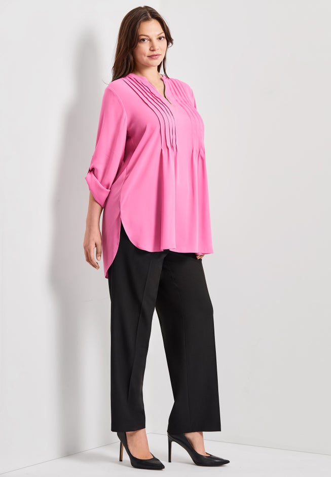 Roll Tab Zip Front Tunic image number 2