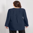 Roll Tab Zip Front Tunic image number null