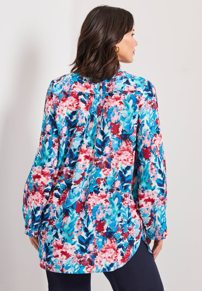 Roll Tab Zip Front Tunic image number 1