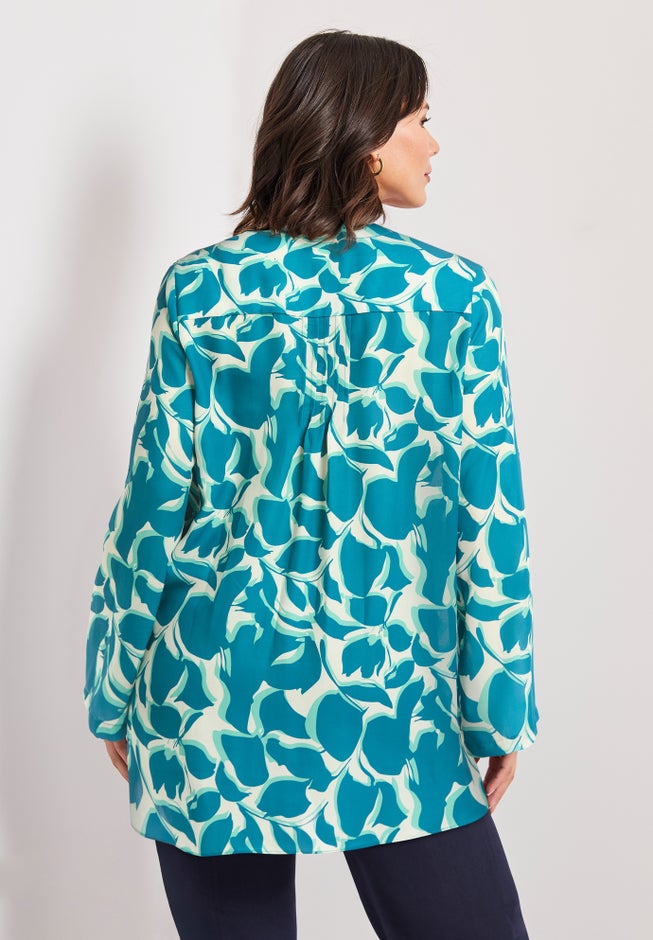 Roll Tab Zip Front Tunic image number 1