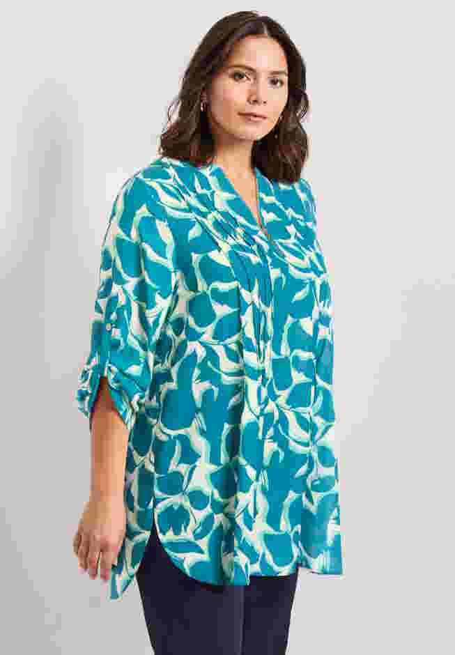 Roll Tab Zip Front Tunic image number 2