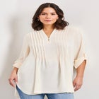 Roll Tab Zip Front Tunic image number null