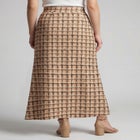 Stretch Knit Maxi Skirt image number null