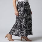 Stretch Knit Maxi Skirt image number null
