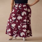 Stretch Knit Maxi Skirt image number null