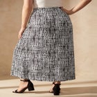 Stretch Knit Maxi Skirt image number null