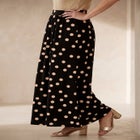 Stretch Knit Maxi Skirt image number null