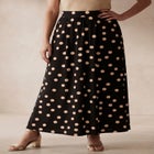 Stretch Knit Maxi Skirt image number null
