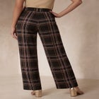 Stretch Knit Wide Leg Pant image number null