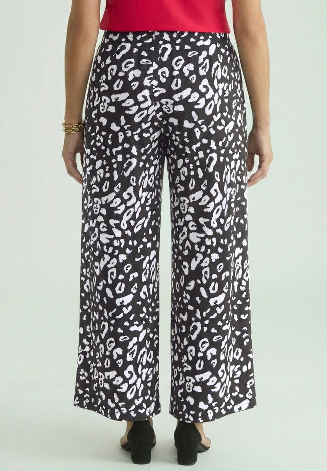 Stretch Knit Wide Leg Pant image number 1
